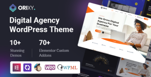 Orixy – Digital Marketing Agency WordPress Theme